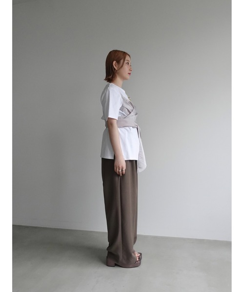 Sahara Wrapped Design Tee ラップデザインTシャツ sahara tシャツ Wrapped Design Tee/ラップデザインTシャツ