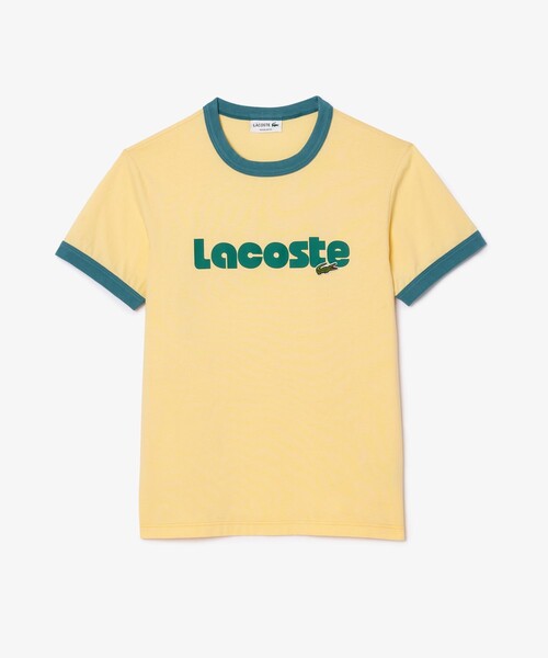【関税込み】Lacoste Tシャツ Amazon | [ラコステ] ワイドシルエットサマーニットVネックT