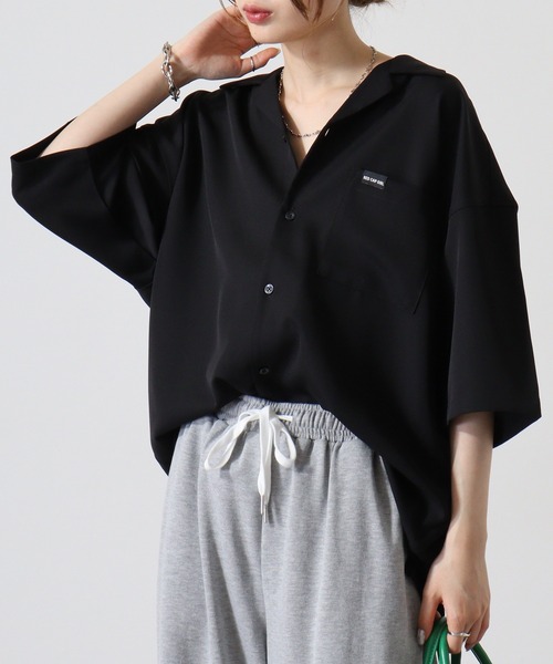 adg　reddish brown 半袖シャツとバッグset アリクス ALYX オープン バック ジップ プリント Tシャツ 半袖