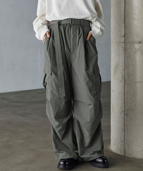 SERACE カーゴパンツ 「SERACE」Loose silhouette wide straight