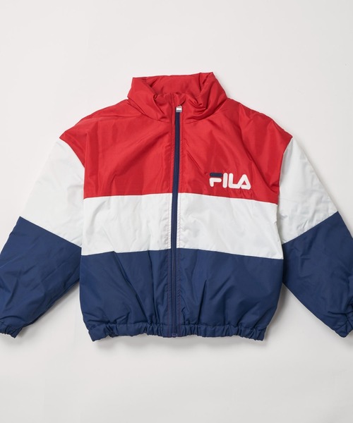FILA　中綿アウター　ダウンジャケット　レディースM　未使用品　男の子　女の子 アウター ジャケット ダウンジャケット 防寒 中綿 FILA フィラ
