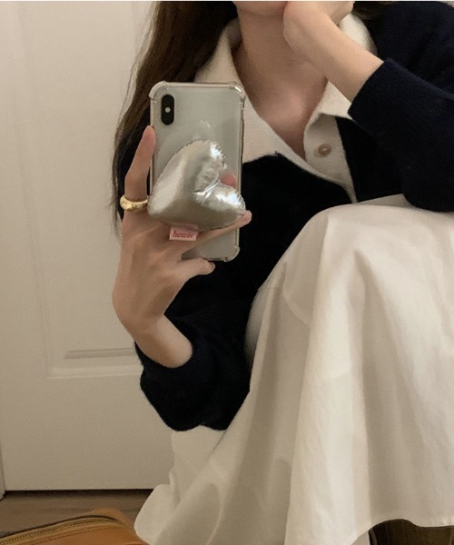 ニット セーター カラースキームポロニットプルオーバー レディース FREAK'S STORE ニット セーター 限定展開 ポロ襟 スキッパー