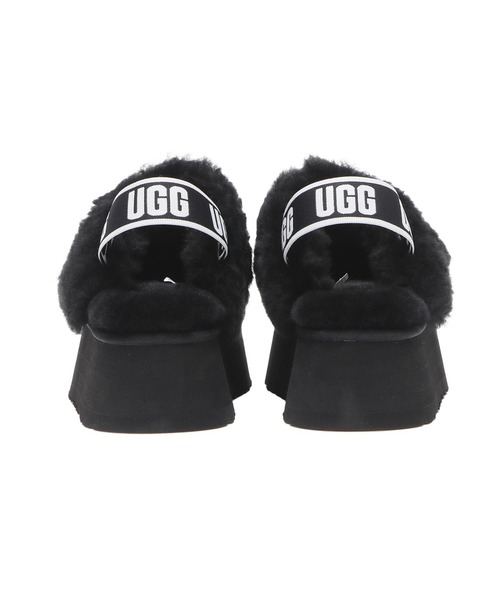 ugg ブラックサンダル UGG Australia（アグオーストラリア） サンダル W FUNKETTE 1113474