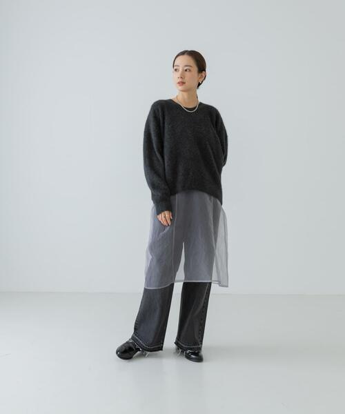 URBAN RESEARCH（アーバンリサーチ） ワンピース オーガンジーシアー