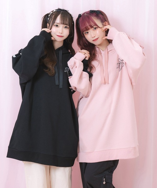 パーカー Ribbon Knife パーカー レディース Honey Cinnamon パーカー Ribbon Knife レディース : ZOZOTOWN