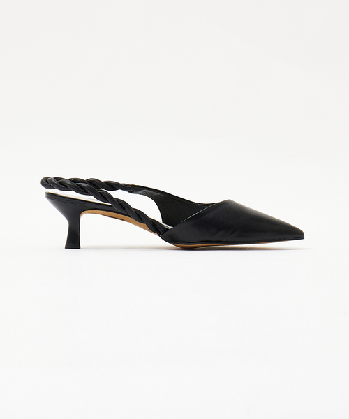 PICHE ABAHOUSE 「PICHE ABAHOUSE」 ヒールサンダル 37 サックス