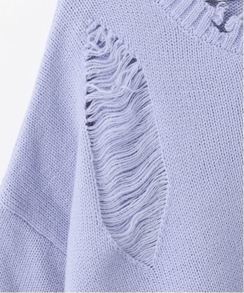 ニット セーター 「LTXC」ダメージニット キッズ 子供服 女の子 | LOVETOXIC | 07