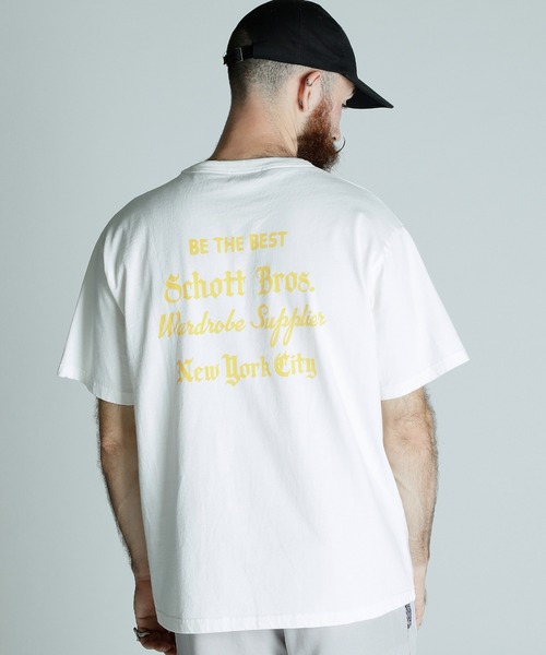 Schott N.Y.C（ショット） tシャツ Schott/ショット/SNOWWASH T-SHIRT