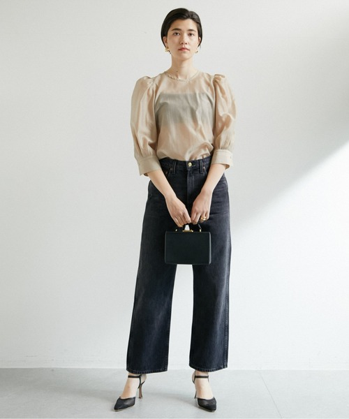 「GALLARDAGALANTE」 7分袖ブラウス FREE ベージュ レディース GALLARDAGALANTE 「GALLARDAGALANTE」 7分袖ブラウス FREE