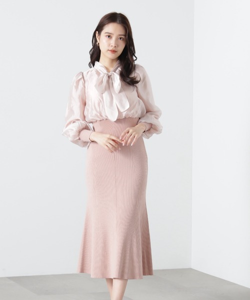 JILL by JILL STUART」 ドッキングワンピース FREE ピンク レディース 