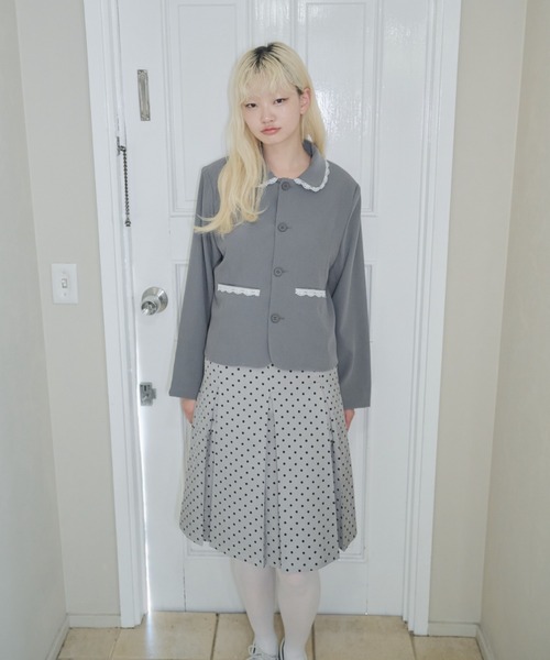 スカート smyeon Midi box pleats skirt Smyeon スカート Midi box pleats skirt/ミディボックスプリーツ