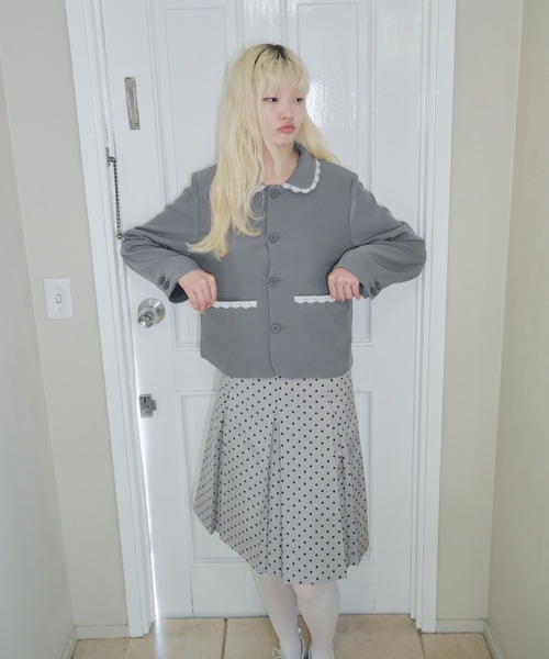 smyeon ミディボックスプリーツスカート Smyeon スカート Midi box pleats skirt/ミディボックスプリーツ