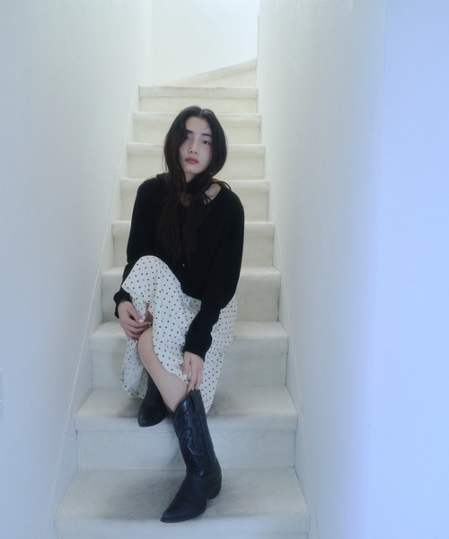 Smyeon スカート Midi box pleats skirt/ミディボックスプリーツ
