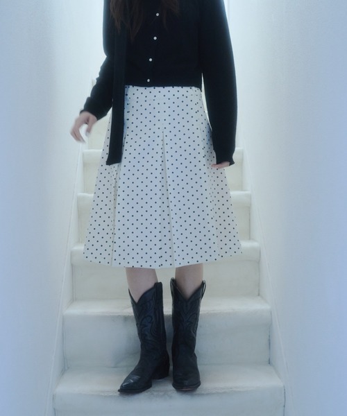 Smyeon ミディボックスプリーツスカート Smyeon スカート Midi box pleats skirt/ミディボックスプリーツ