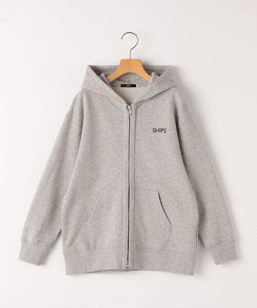 パーカー SHIPS KIDS:140〜160cm / ロゴ フード ジップ パーカ キッズ 子供服 男の子 女の子の画像