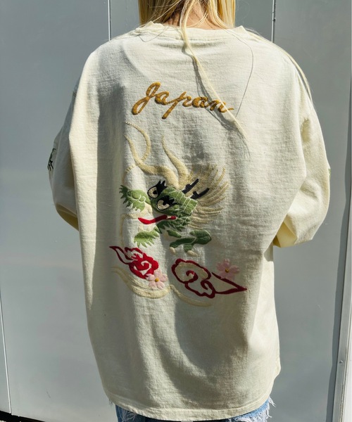 HOUSTON tシャツ / PIGMENT US COTTON L/S TEE 22274/ 22275