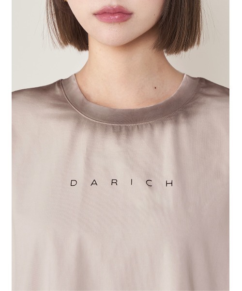 Darich tシャツ インナーレーススプレーTシャツ レディース