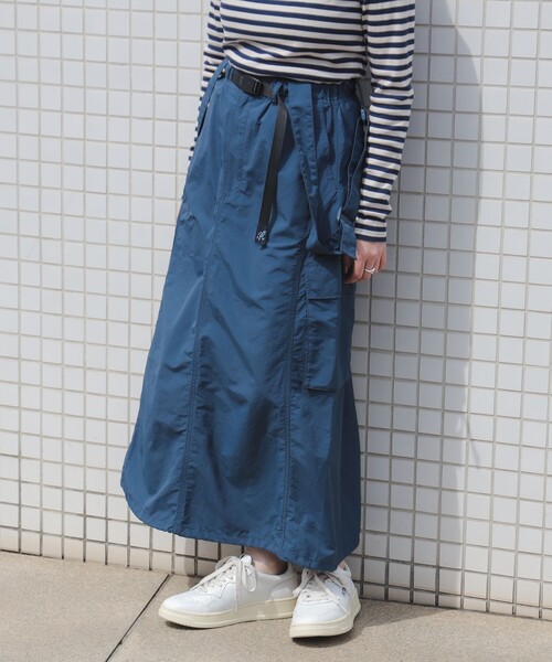 【関税込み】Gramicci トープ Softshell スカート GRAMICCI スカート 「別注」Gramicci / ナイロン スカート（S〜M