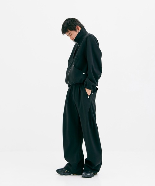 CONZ ブルゾン アウター スタンドカラージップアップジャケット メンズ