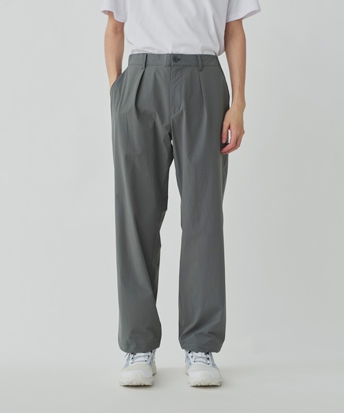 新品peeling slowlyパンツ スラックス snow peak スラックス Active Comfort Wide Pants ストレッチ