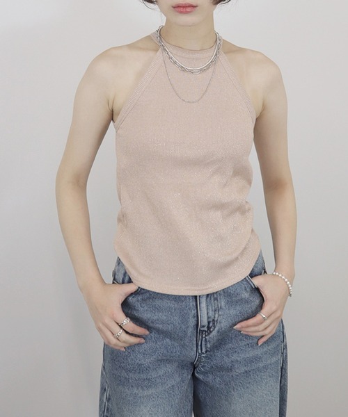 Reurie'（レウリィ） タンクトップ ノースリーブ レディース