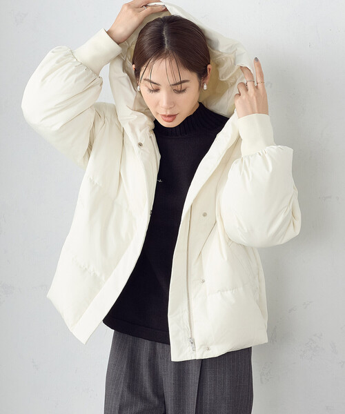 COMME CA ISM（コムサイズム） ダウンジャケット MEDIUM キャメル