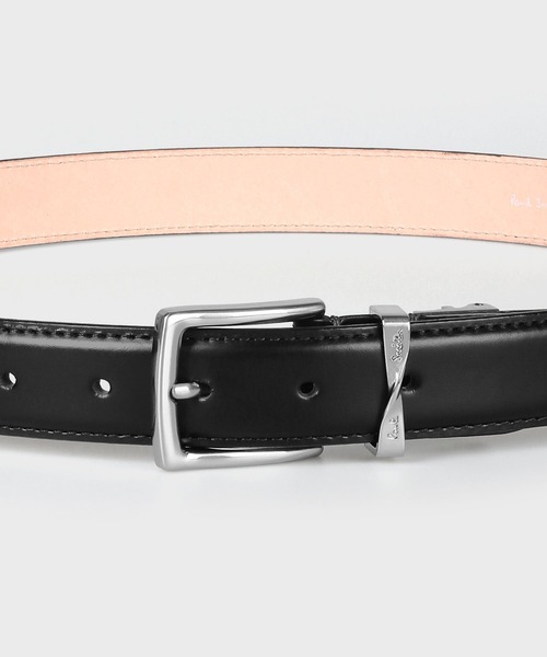 Paul Smith ベルト ツイストループロゴ レザーベルト「150705 FR