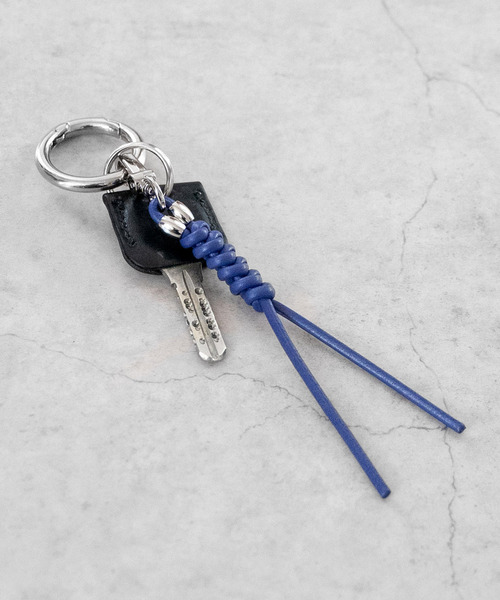 SENTI（センティ） キーホルダー センティ / LEATHER BRAID KEYCHAIN