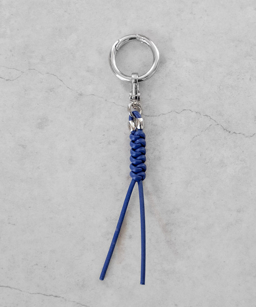 SENTI（センティ） キーホルダー センティ / LEATHER BRAID KEYCHAIN