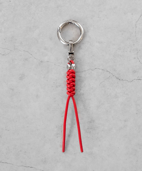 SENTI（センティ） キーホルダー センティ / LEATHER BRAID KEYCHAIN