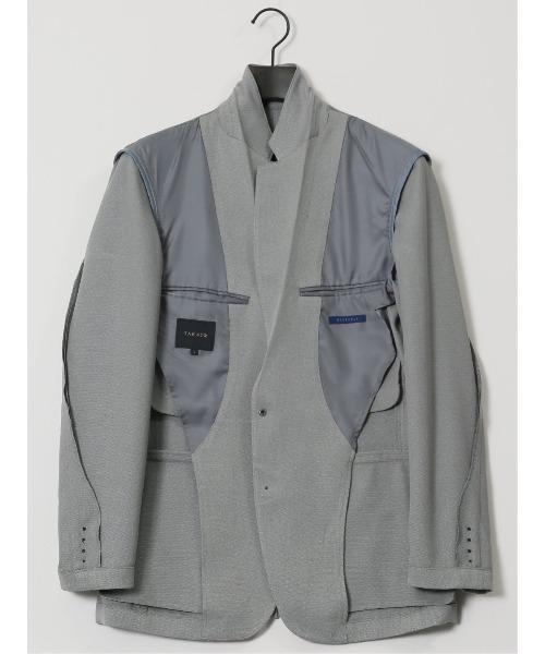 値下げ中❗【新品】タカキューMALE&Co サマースーツ ライトベージュLL TAKA-Q カジュアルスーツ 「軽量 ナチュラルストレッチ