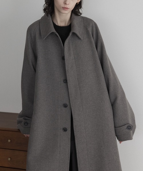 remer ステンカラーコート LARGE ダークブラウン メンズ : ZOZOTOWN