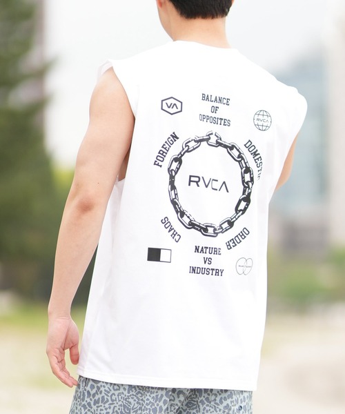 RVCA（ルーカ） ラッシュガード 水陸両用/ユーティリティー タンク
