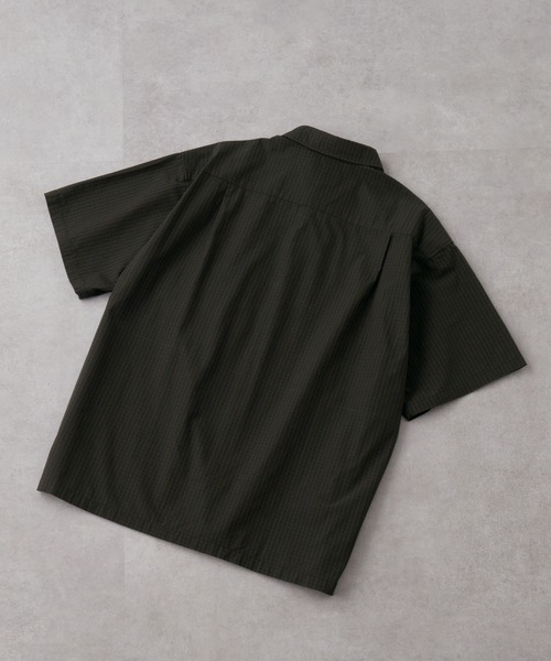 EMMA CLOTHES シャツ ヴィンテージライク レギュラーカラーミニ