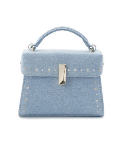 CELFORD ショルダーバッグ バッグ 「リュタン」ビジュースタッズデニム  