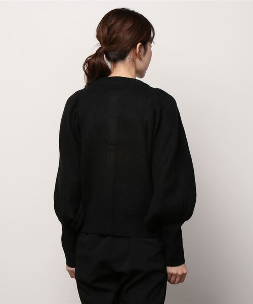 「mmts」 ニットカーディガン ONE SIZE ブラック レディース_画像3