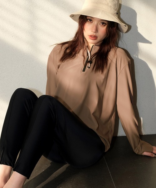 OSYAREVO（オシャレボ） 水着 水着 レディース 体型カバー ラッシュ