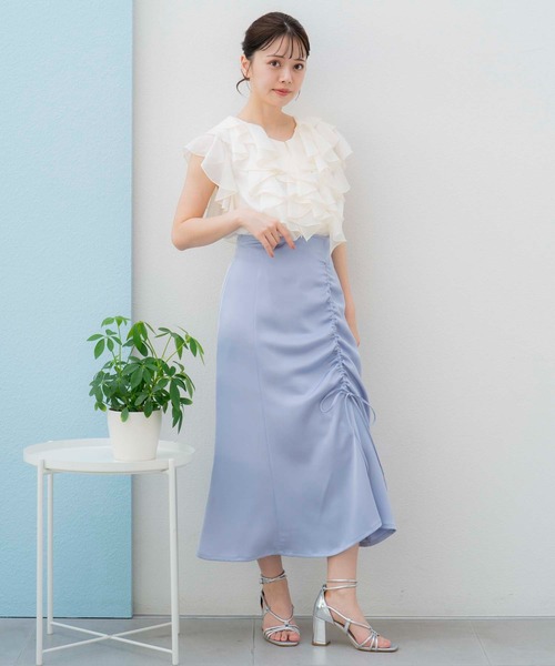 【新品】Noelaリバーシブルスカート Noela スカート 単色花柄フレアスカート : ZOZOTOWN Yahoo!店