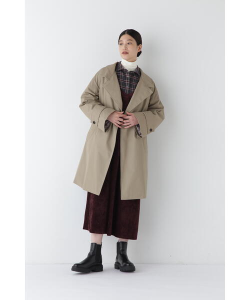human woman 「human woman」 トレンチコート MEDIUM ベージュ