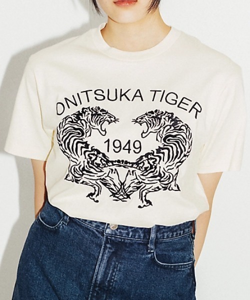 Onitsuka Tiger（オニツカタイガー） tシャツ GRAPHIC TEE