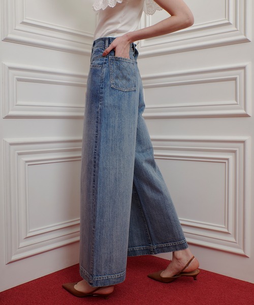 LOULOU WILLOUGHBY ジーンズ デニム デニムパンツ 「LOULOU