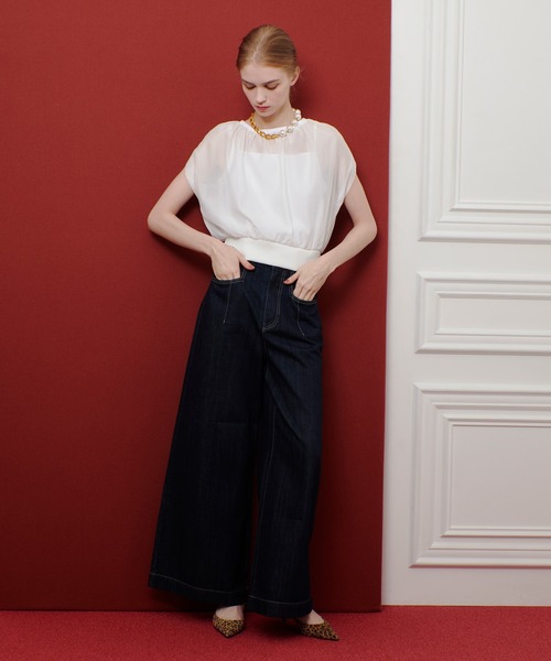 LOULOU WILLOUGHBY（ルルウィルビー） ジーンズ デニム デニムパンツ