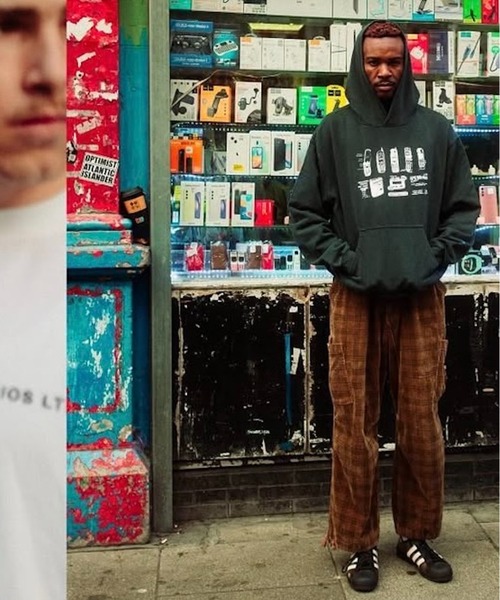 AW1998 Limited Edition メッセージ　パーカー 2AM パーカー ARNOLD PARK STUDIOS / APS WIRELESS LOGO HOODIE メンズ