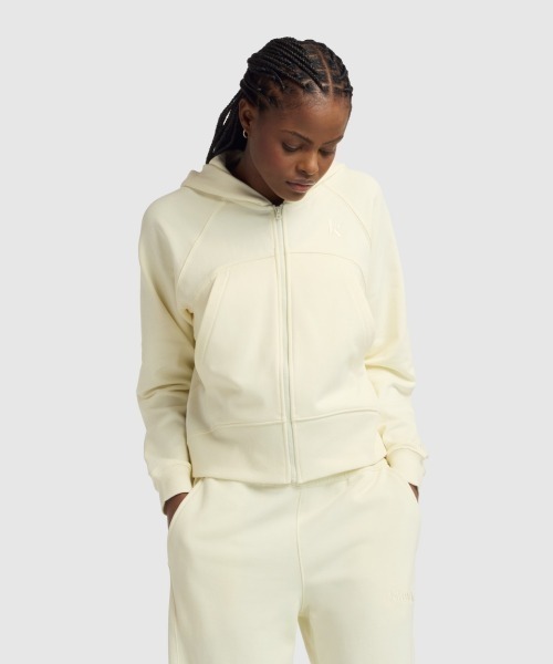 パーカー New Balance Klutch Women's Full Zip Hoodie（ニューバランス クラッチ フルジップ フーディ） レデ