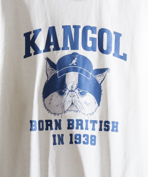 KANGOL（カンゴール） tシャツ 刺繍＆プリント半袖Tシャツ メンズ