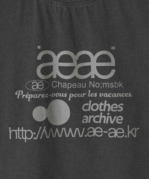 ◆24AW AEAE WEB LOGO CROP L/S/6色◆ ◇24AW AEAE WEB LOGO CROP L/S/6色◇ (AEAE/Tシャツ