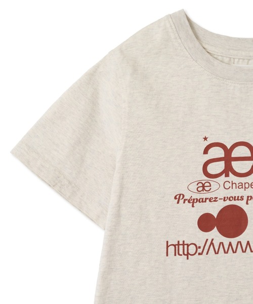 aeae tシャツ WEB LOGO CROP T-SHIRTS レディース メンズ