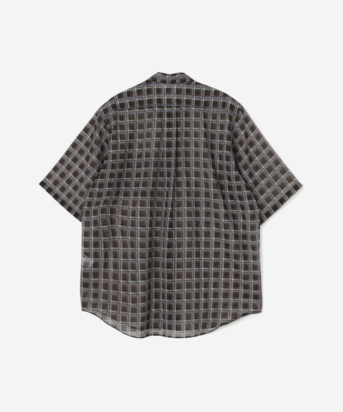 迷迭香　NYLON MESH HALF SLEEVE SHIRT Bshop シャツ 迷迭香 |「別注」ナイロン メッシュシャツ MEN