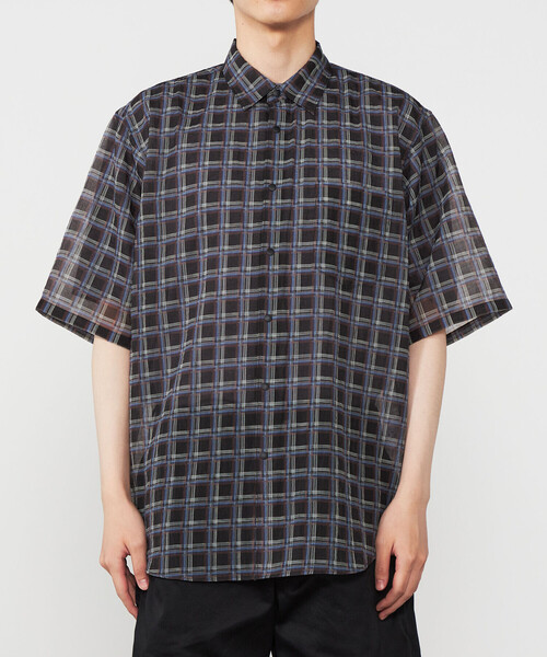 迷迭香 Bshop 〈別注〉ナイロン メッシュシャツ 2 Bshop シャツ 迷迭香 |「別注」ナイロン メッシュシャツ MEN