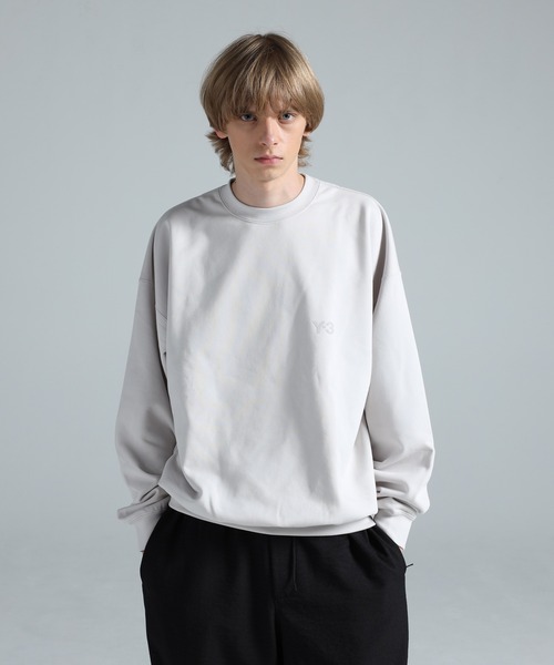Y-3 トレーナー スウェット BRUSHED TERRY CREW SWEAT メンズ